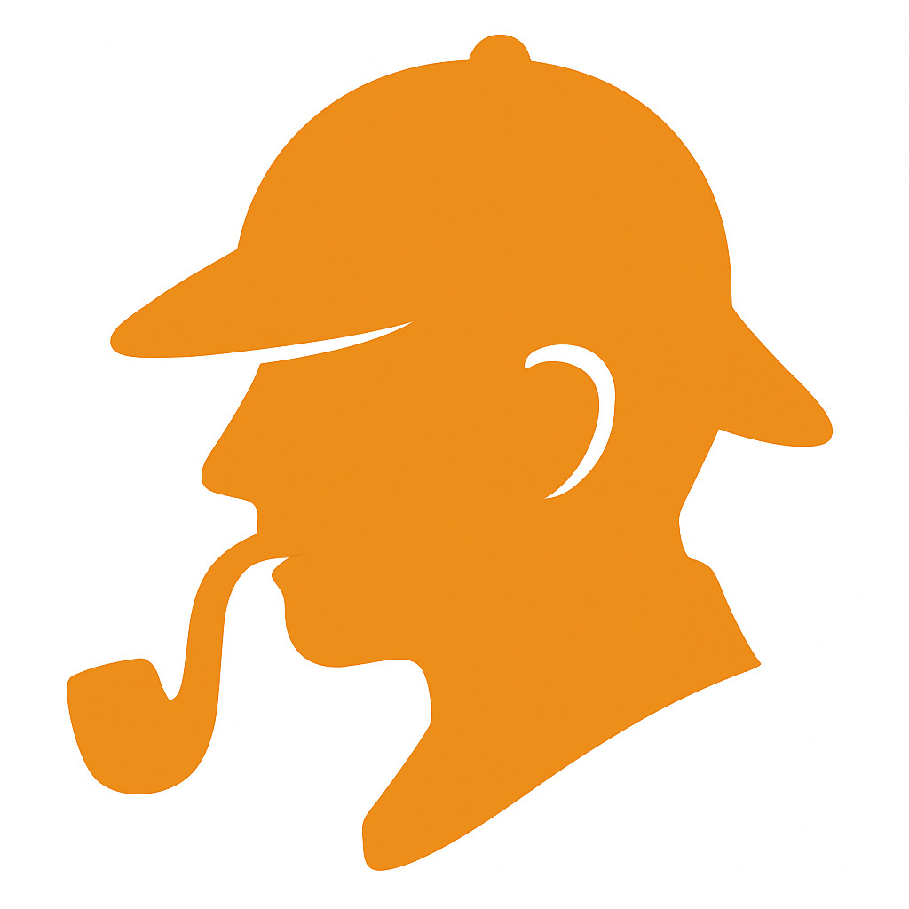 探偵のシルエット