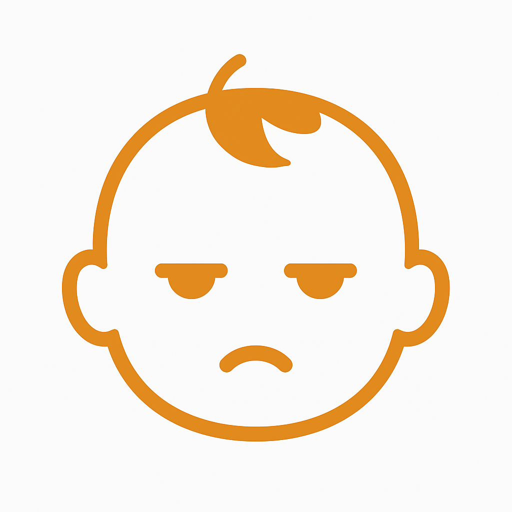 眼瞼下垂のあるあかちゃん